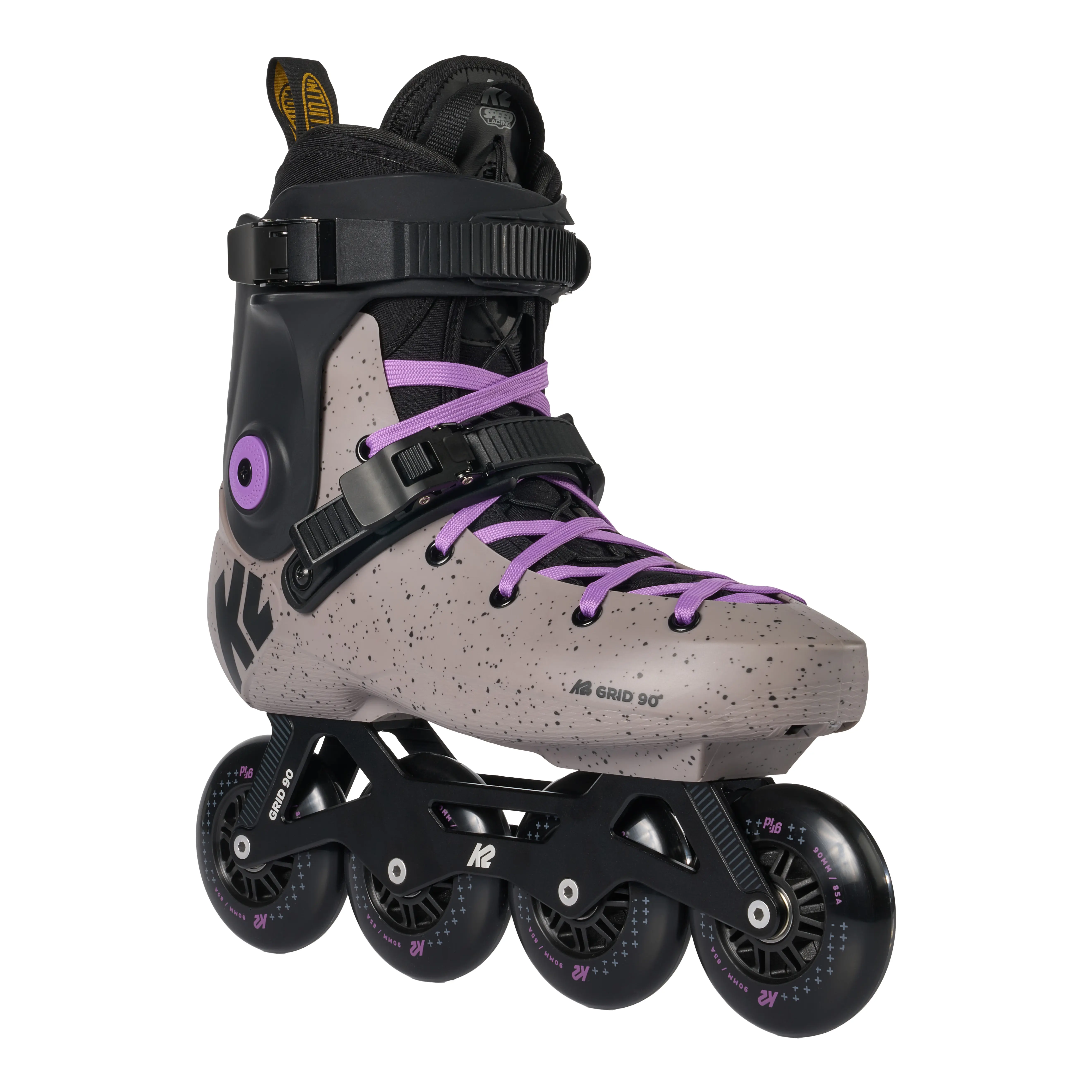 Grid 90 Grey Purple Freeskates