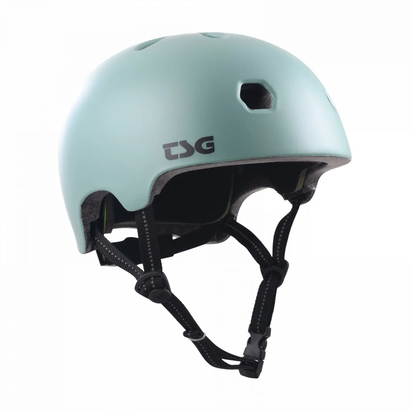 Meta Solid Satin Oil Blue Skate Helm