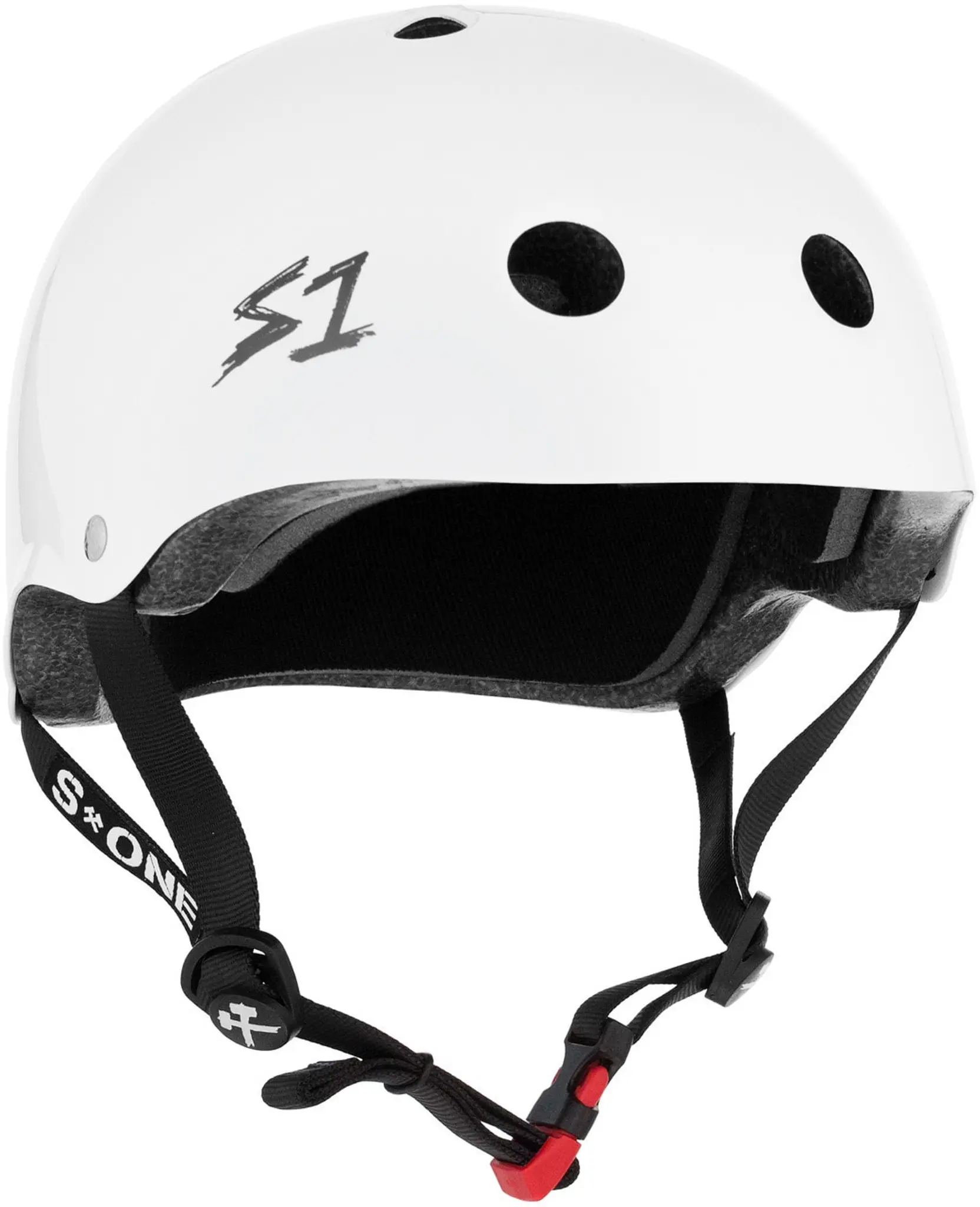 V2 Mini Lifer White Gloss Skate Helm