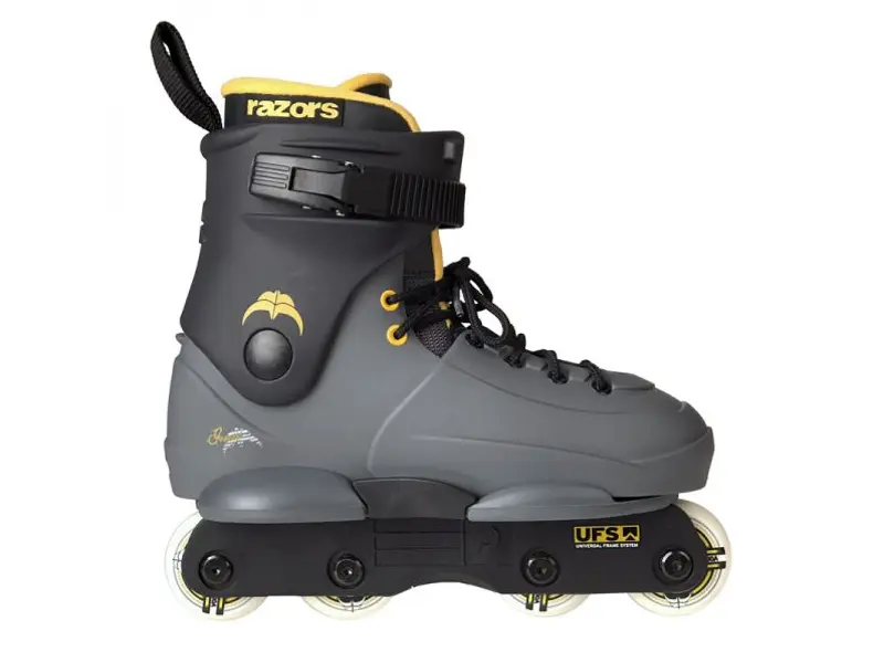 Genesys JR Grey/Black Flat - Verstelbare Stuntskates