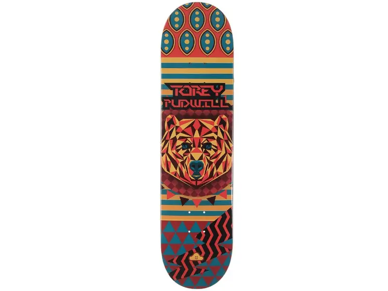 Torey Pudwill Geo Bear 8.0" - Skateboard Deck