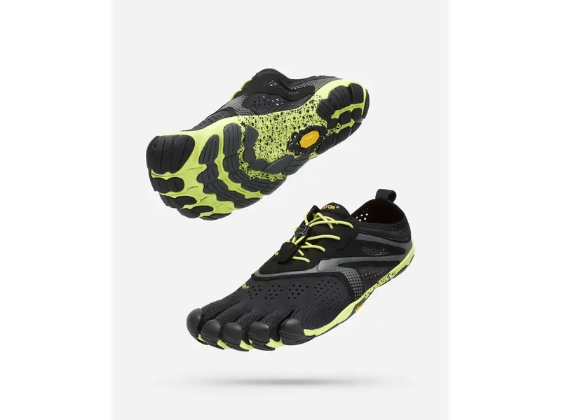 V Run Man Black/Yellow - Teen Schoenen