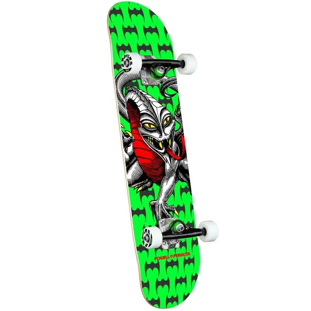 Cab Dragon lime green 7.5 - Skateboard Complete