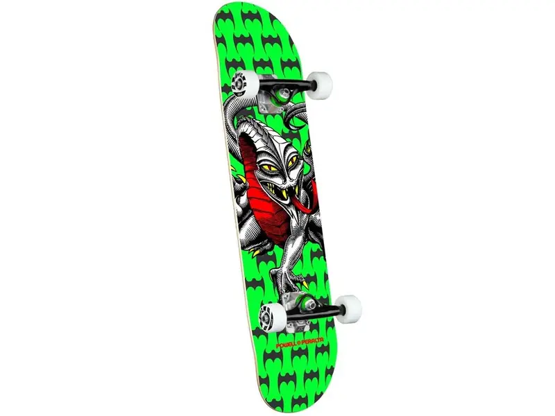 Cab Dragon lime green 7.5 - Skateboard Complete