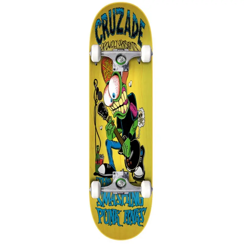 Smashing Punk Finks 8.0” - Skateboard Complete