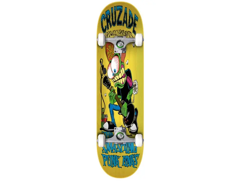 Smashing Punk Finks 8.0” - Skateboard Complete