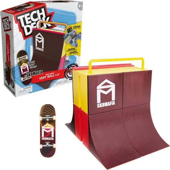 Sk8mafia Vert Wall 2.0 - Fingerboard Skatepark
