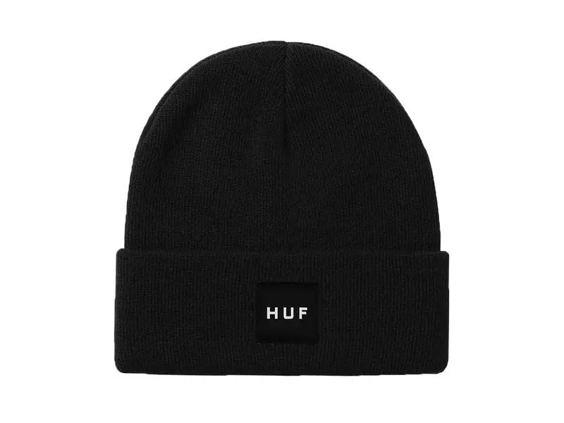 Set Box Beanie Black - Muts