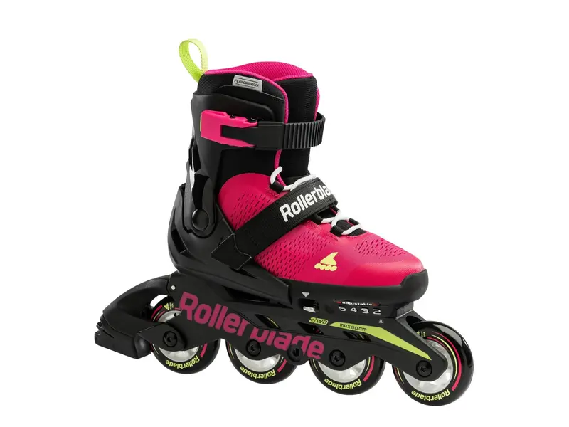 Microblade Pink/Light Green - Verstelbare Kinderskates