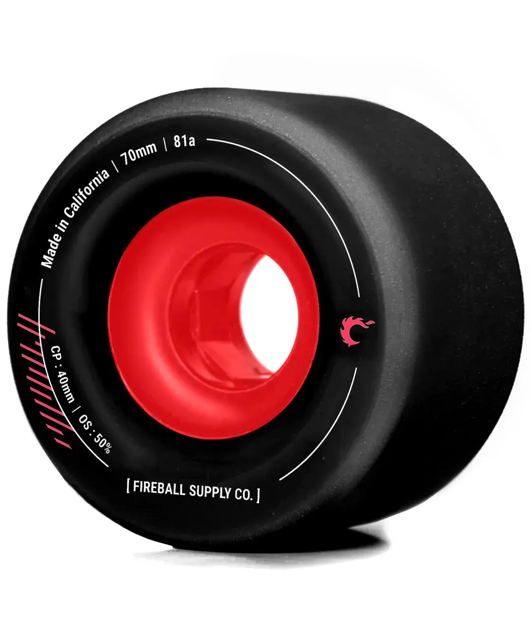 Tinder 70mm 81A - Longboard Wielen