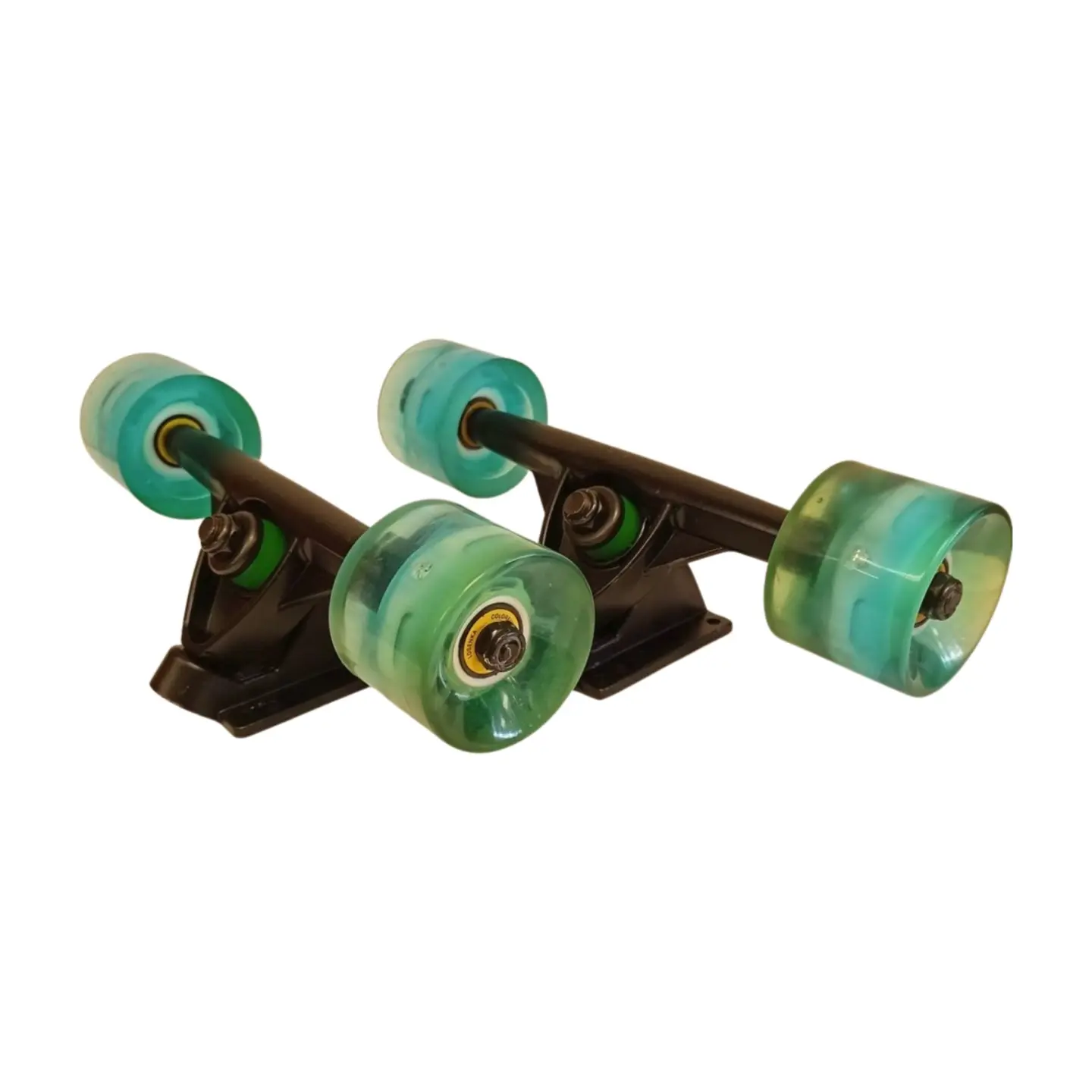 Multi-Color LED Longboard - Truck Set