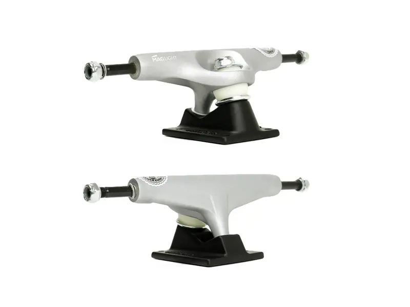 Mag Light Reflect Silver/Black 5.25 - Skateboard Trucks