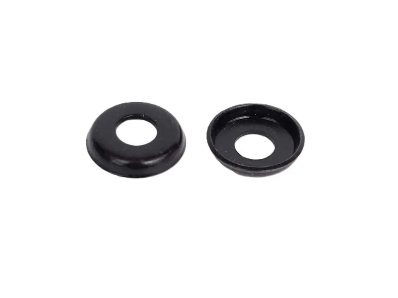Cone Cup Washer Black - Hardware