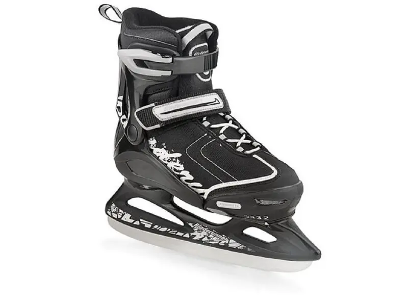 Micro Ice Black/White - Verstelbare Schaatsen