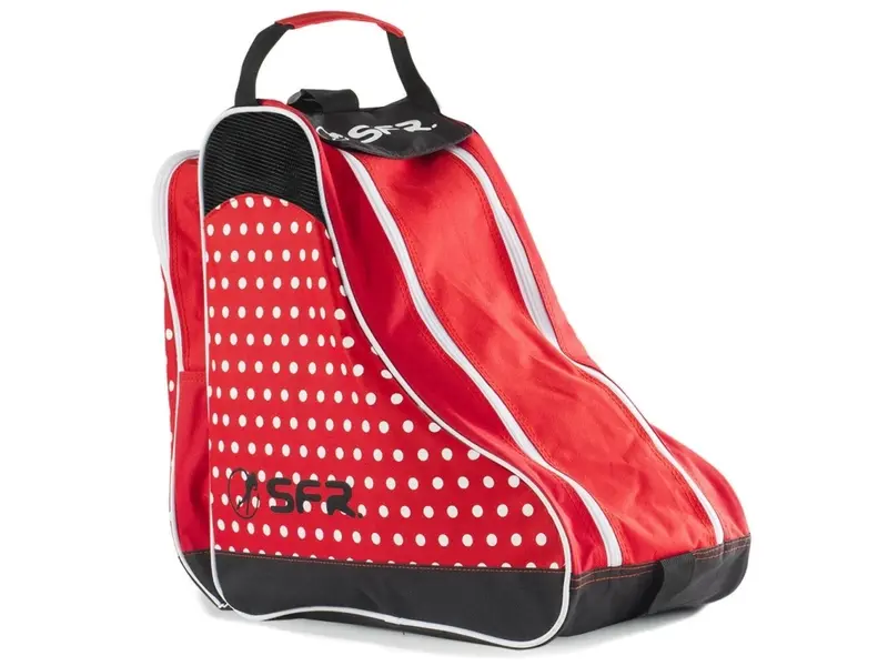 Dots Ice & Skate Bag Red - Draagtas