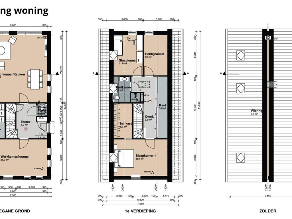 Emmastraat 26 en 28 Groot-Ammers, Groot-Ammers