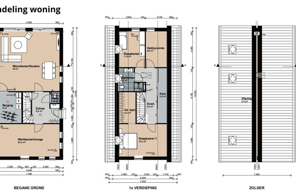 Emmastraat 26 en 28 Groot-Ammers