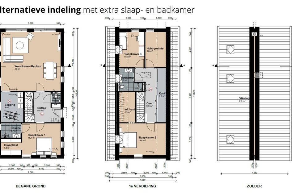 Emmastraat 26 en 28 Groot-Ammers