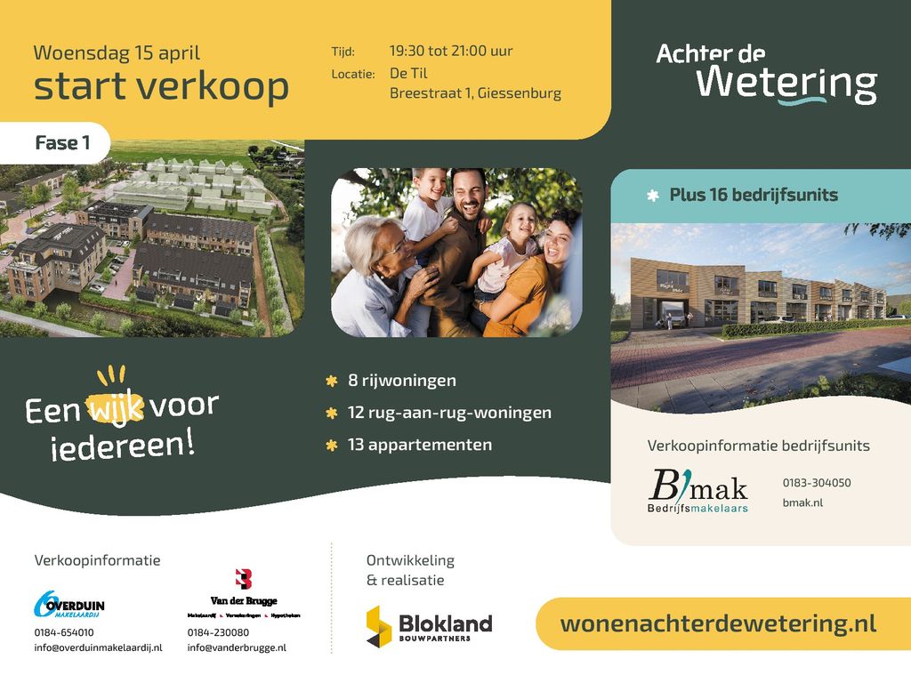 Appartementen, bouwnummer 13 , GIESSENBURG