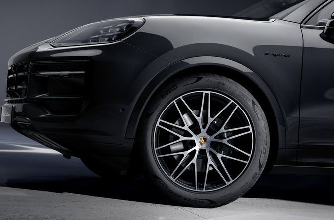 Porsche Taycan en Cayenne Black Edition