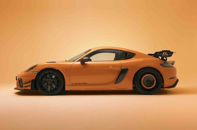 Porsche 718 Cayman GT4 RS met Manthey Kit