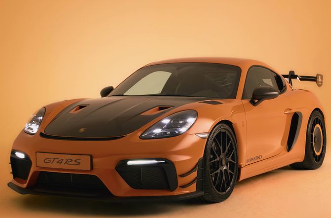 Porsche 718 Cayman GT4 RS met Manthey Kit