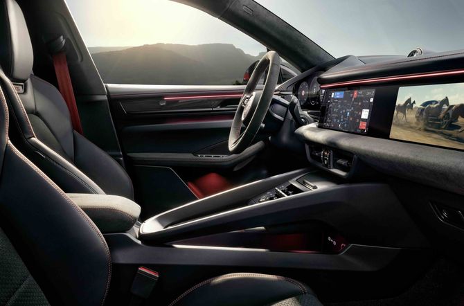 Sportiviteit krijgt een nieuwe lading in de volledig elektrische Porsche Macan GTS