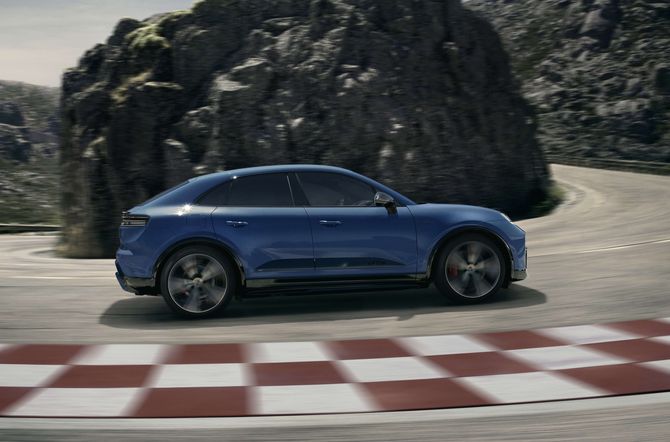 Sportiviteit krijgt een nieuwe lading in de volledig elektrische Porsche Macan GTS