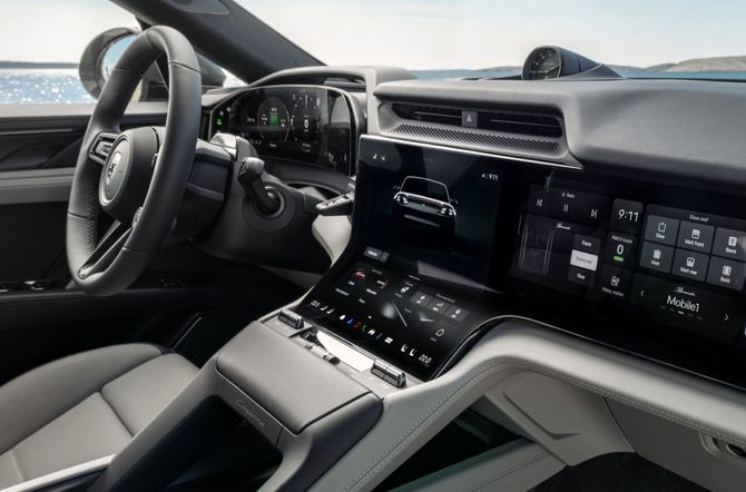 Porsche onthult de nieuwe Cayenne Coupé Electric.