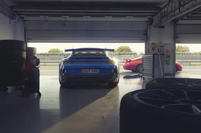 Nieuwe Porsche 911 GT3 is geboren op het circuit