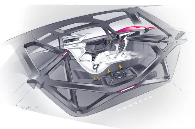 Porsche Studiemodel