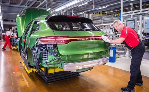 Porsche start productie nieuwe Macan