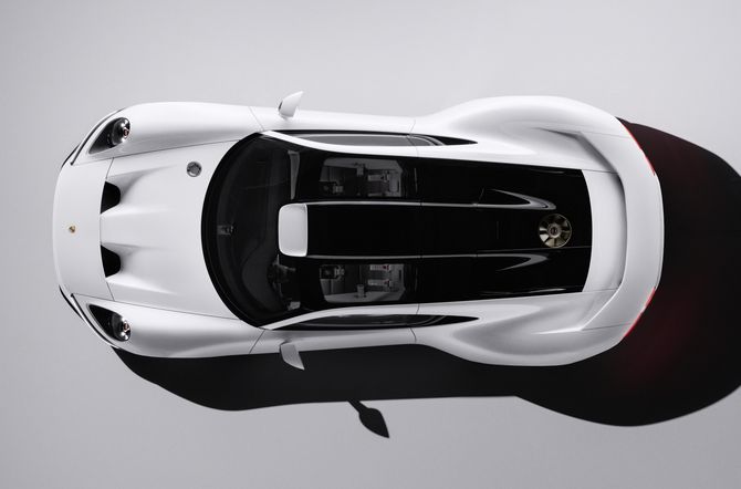 Porsche Mission S foto collage