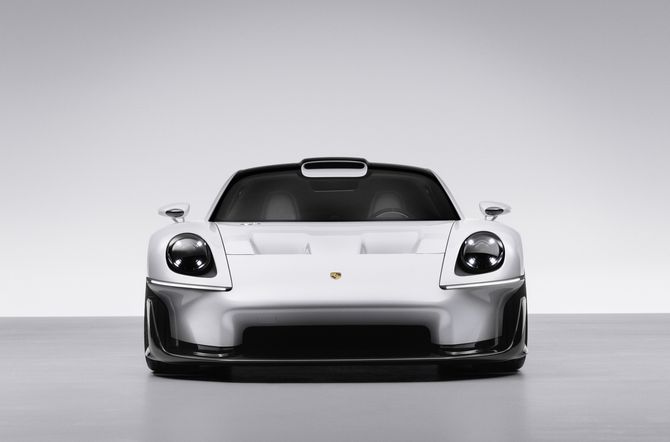 Porsche Mission S foto collage