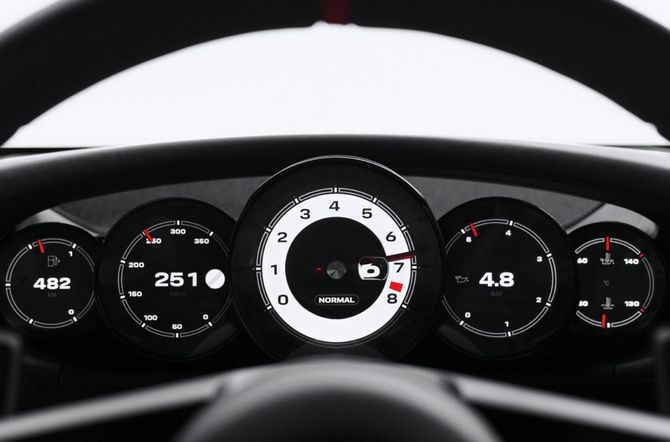 Porsche Mission S foto collage
