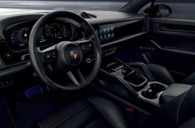 Porsche Taycan en Cayenne Black Edition