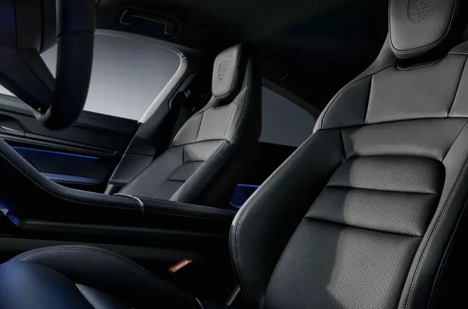 Porsche Taycan en Cayenne Black Edition