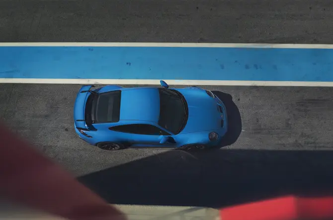 Nieuwe Porsche 911 GT3 is geboren op het circuit