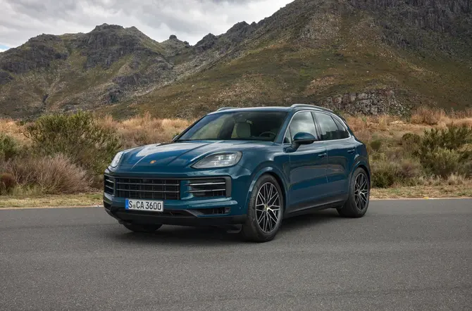 Vernieuwde Porsche Cayenne 2