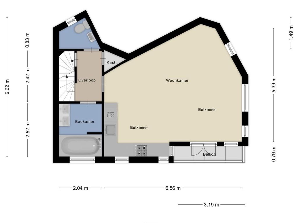 Châlonsstraat 6B, ROTTERDAM