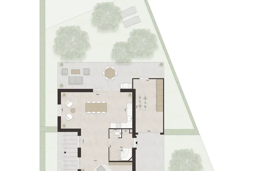 F60 - Vrijstaande villa met uitbouw, bouwnummer 36