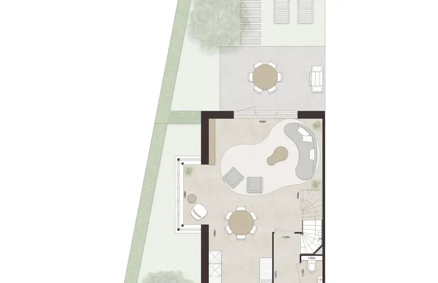 C57 - Royale hoekwoning dwarskap en erker, bouwnummer 25