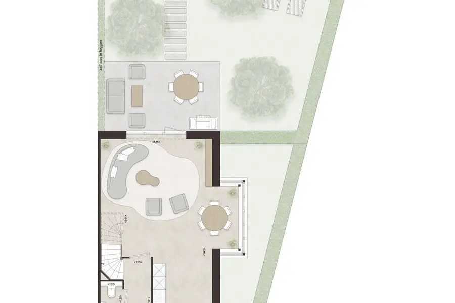 C54 - Royale hoekwoning dwarskap en erker, bouwnummer 18