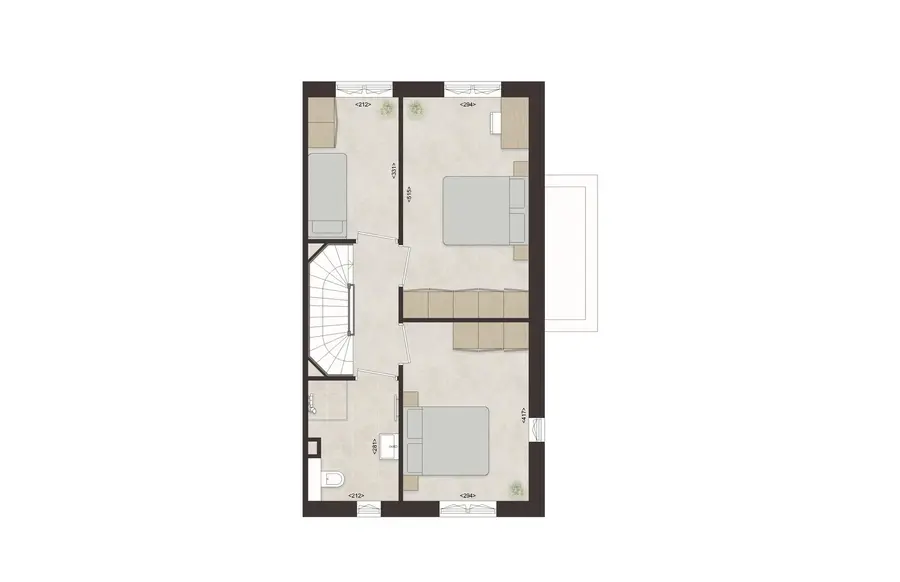 C54 - Royale hoekwoning dwarskap en erker, bouwnummer 18