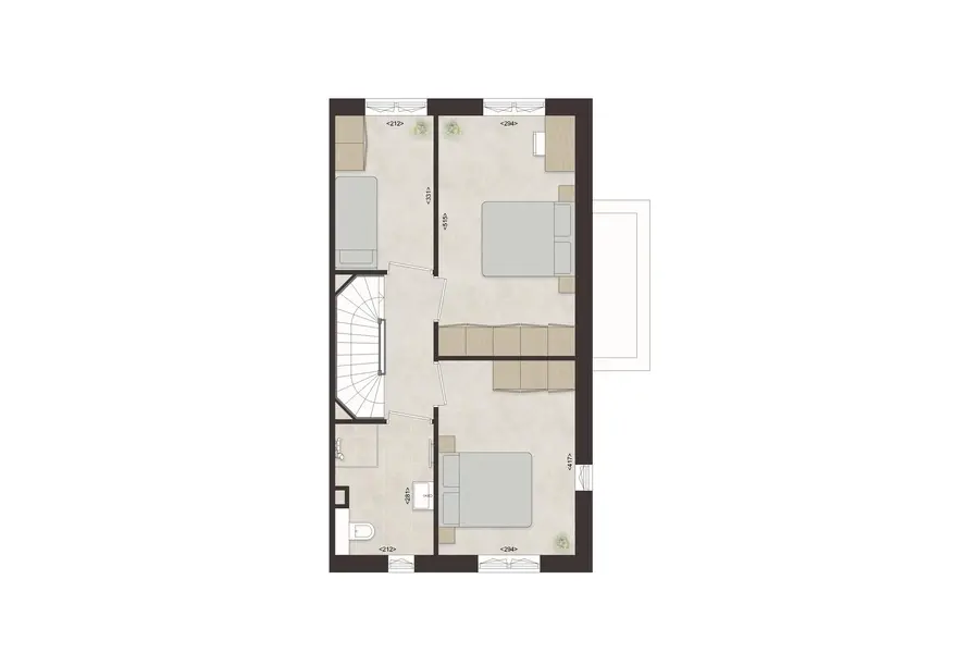 C54 - Royale hoekwoning dwarskap en erker, bouwnummer 18