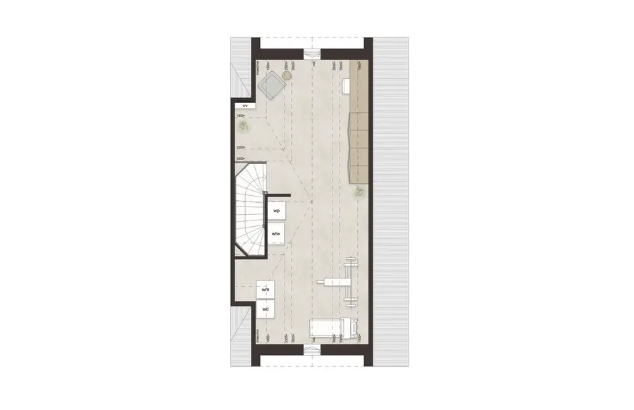 C54 - Royale hoekwoning dwarskap en erker, bouwnummer 18