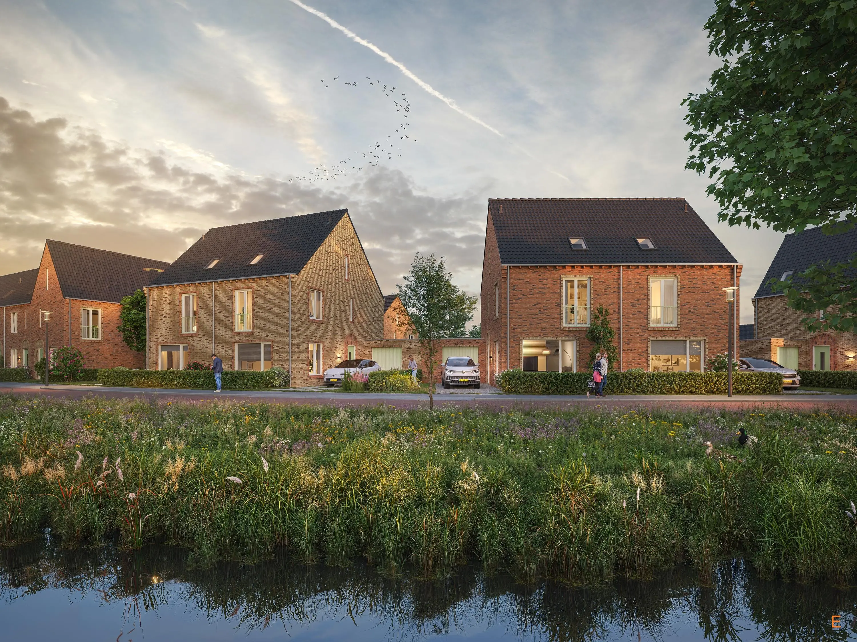 Twee-onder-één-kapwoning