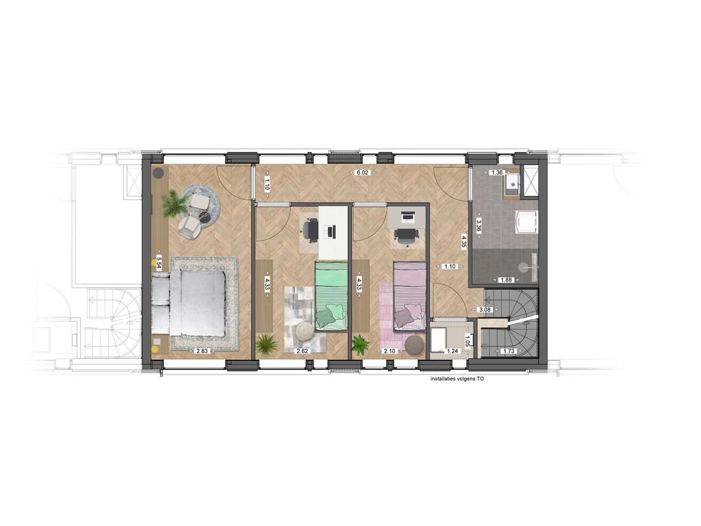 Woon/werkwoning, Bouwnummer 108, GOUDA