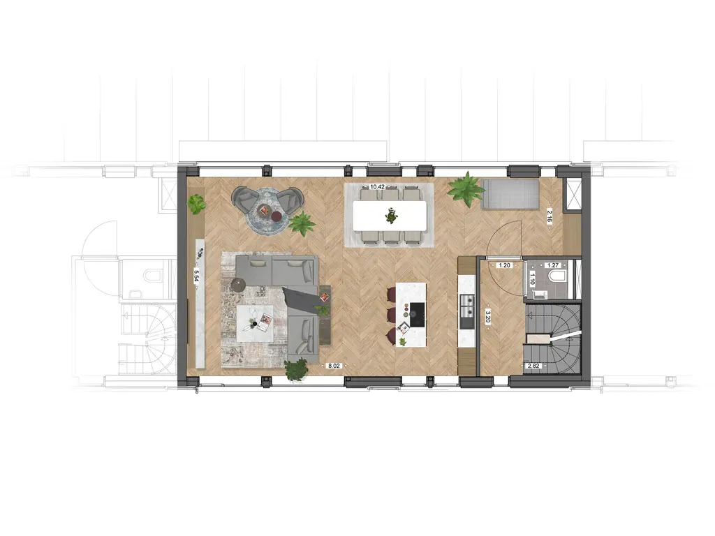 Woon/werkwoning, Bouwnummer 112, GOUDA