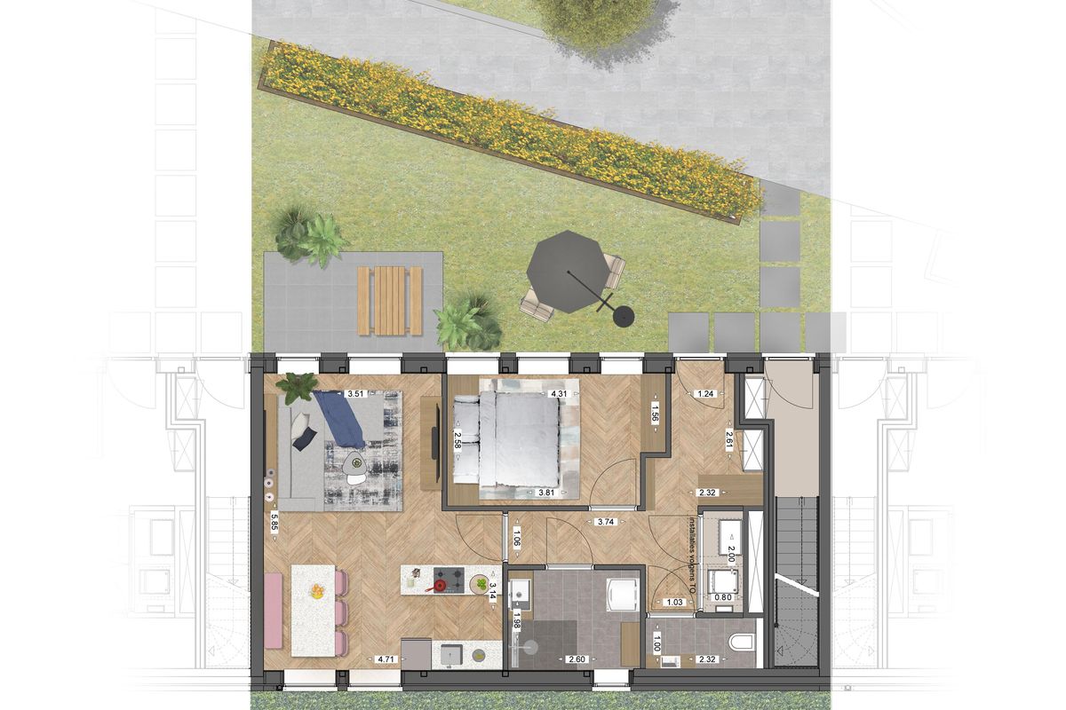Stadswoning Laag, Bouwnummer 99
